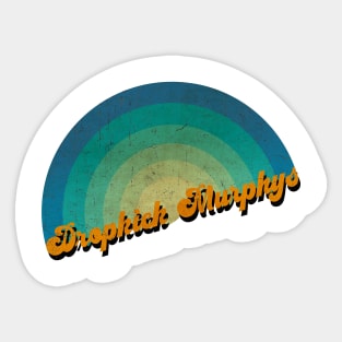 vintage retro Dropkick Murphys Sticker